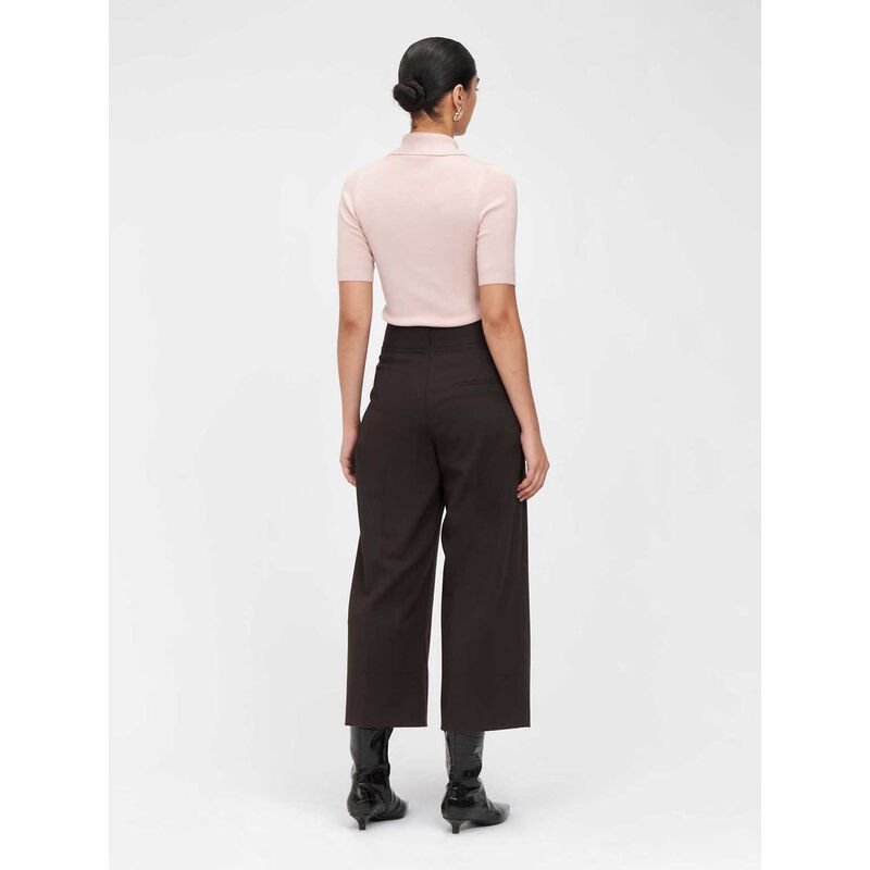 Veronika Maine Split Collar Knit image number 1
